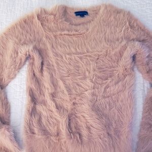 Banana Republic Furry Holiday Sweater